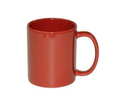 Hrnek celobarevný - ČERVENÝ