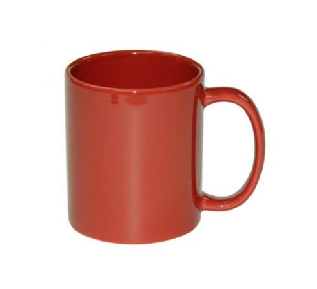 Hrnek celobarevný - ČERVENÝ