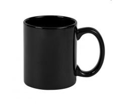 Hrnek celobarevný - ČERNÝ