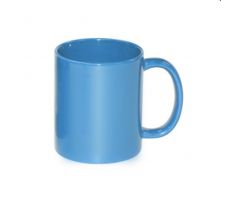 Hrnek celobarevný - SVĚTLE MODRÝ