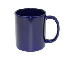 Hrnek celobarevný - TMAVĚ MODRÝ