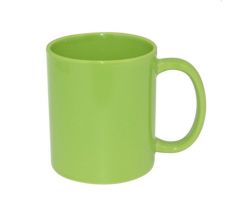 Hrnek celobarevný - SVĚTLE ZELENÝ