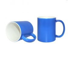 Hrnek fluorescenční - MODRÝ