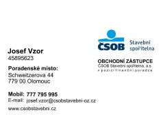Vizitka pro OZ ČSOB