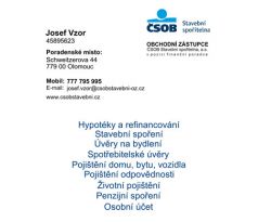 Vizitka pro OZ ČSOB