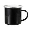 Hrnek plechový - SMALT - ČERNÝ