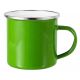 Hrnek plechový - SMALT - ZELENÝ