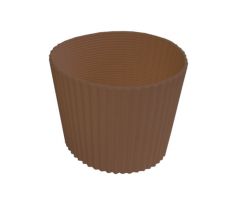 ÚCHYT SILIKONOVÝ - HNĚDÝ