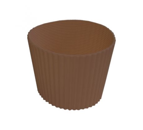 ÚCHYT SILIKONOVÝ - HNĚDÝ