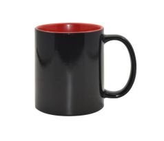 Hrnek MAGICKÝ-barevný vnitřek - ČERVENÝ