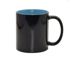 Hrnek MAGICKÝ-barevný vnitřek - MODRÝ