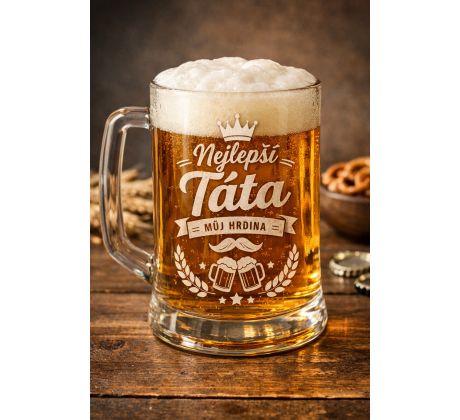 PRO TÁTU KORBEL široký + GRAVÍROVÁNÍ