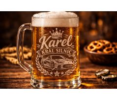 KRÁL SILNIC KORBEL široký + GRAVÍROVÁNÍ